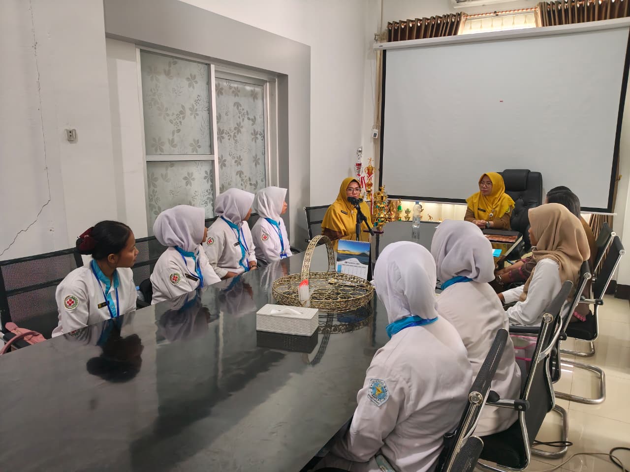 RSUD Sambas Terima Siswa PKL  SMK Karya Mandiri Sambas